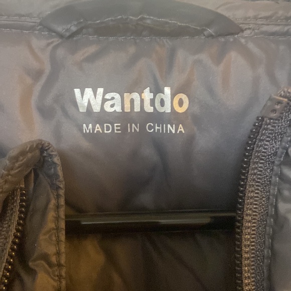 Dark gray puffer jacket - Picture 3 of 3